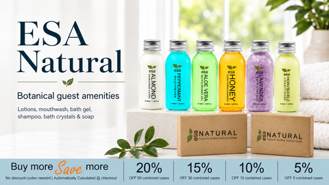 Hotel Supplies Canada ESA - Branded Amenities by Custom Amenities Inc.