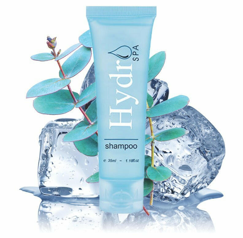 Hydro Spa Hotel Shampoo 35ml (100 per case) Only .48 each - Hotel Supplies Canada